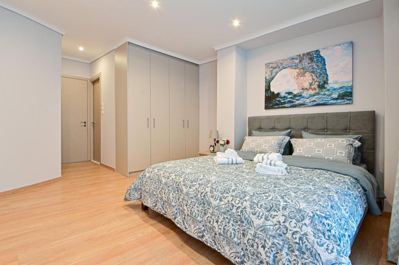 Charming Apartment With A Sea View Terrace Piraeus Luaran gambar
