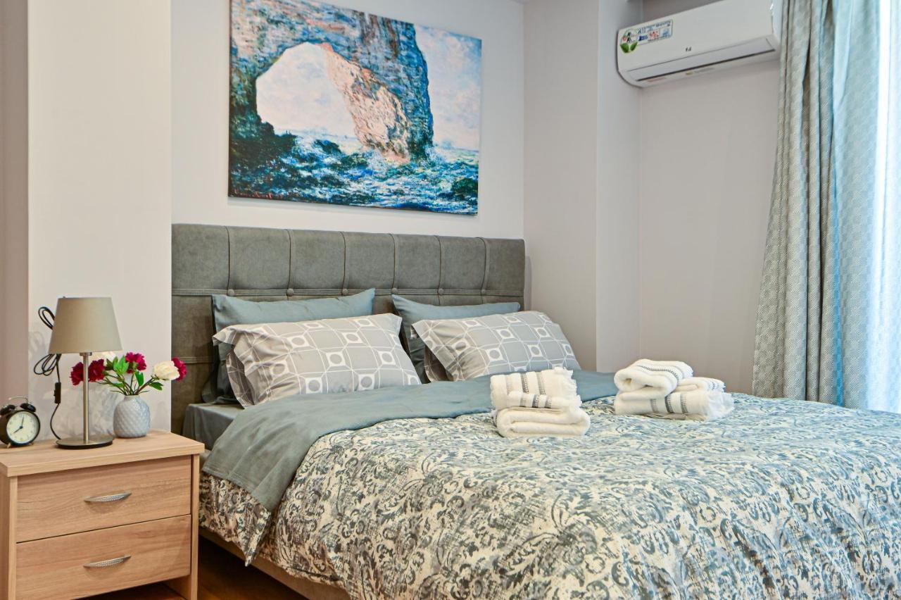 Charming Apartment With A Sea View Terrace Piraeus Luaran gambar