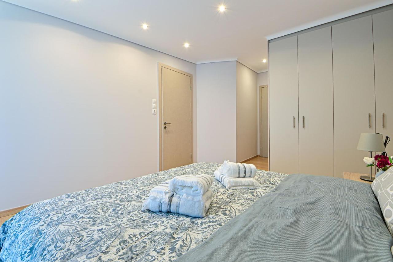 Charming Apartment With A Sea View Terrace Piraeus Luaran gambar